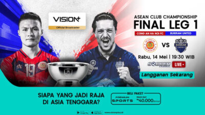 Cong An Ha Noi FC vs Buriram United Ke Final Asosiasinegara-Negaraasiatenggara Club Championship 2024/25, Ini Link Nonton Ke VISION+